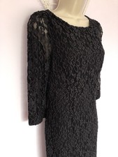 MONSOON Black Embroidered Lace