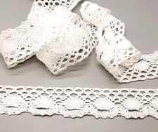 Remnant Vintage White Crochet