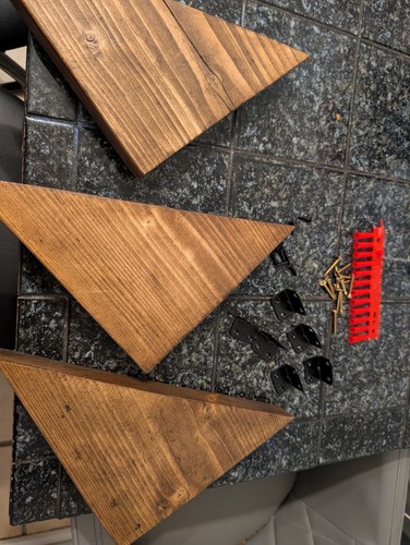 Corner shelves from - corner,