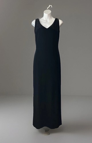 Vintage velvet maxi dress - velvet,