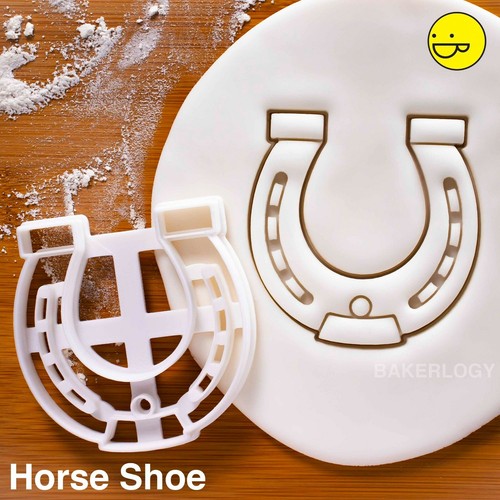 Horse shoe cookie cutter - horse,