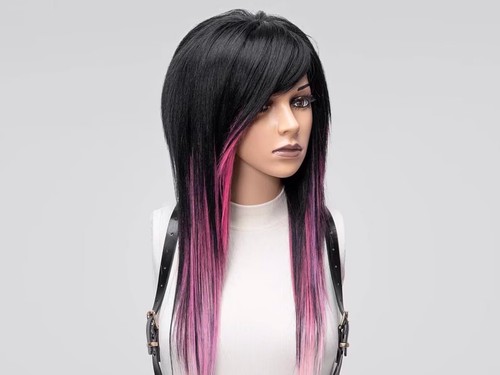 Black pink emo - pink,