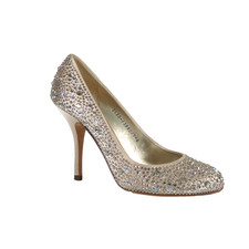 Gina Heels Crystals Covered