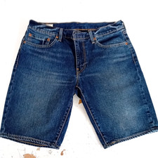 LEVI'S 511 MEN'S JEAN SHORTS Levi Strauss Blue Size 32"