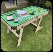 5ft Folding Snooker and Pool