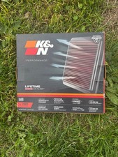 K&N Engine Air Filter High-Flow Original Lifetime For Vauxhall/Opel  33-2966