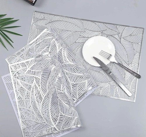 Set silver placemats - silver,