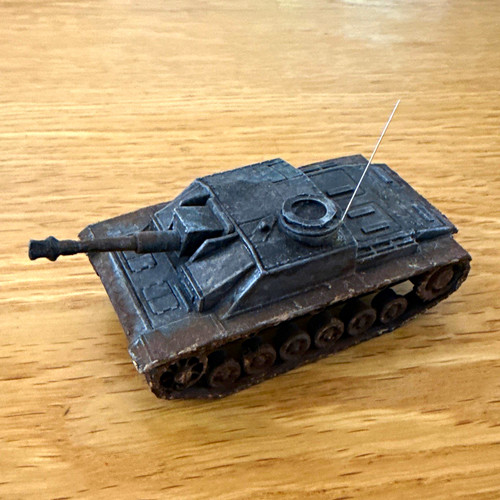 Painted stug iii model - iii,