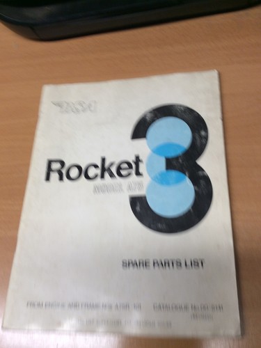 Bsa rocket three - rocket, book