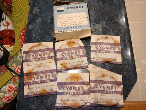 Cygnet piston ring - piston, set