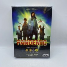 Pandemic Board Game New & Sealed Z-Man 2013 Co-Operative Fun Strategy Logic