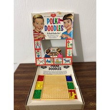 Vintage Polka Doodles Dot Peg