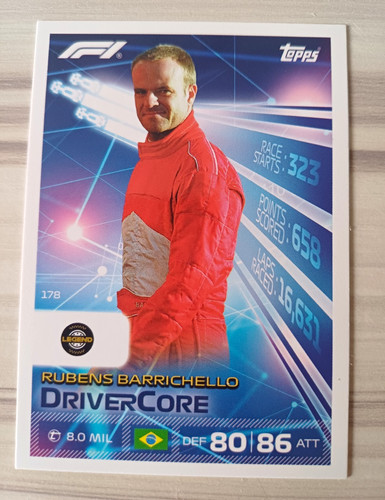 Topps formula drivercore - topps, 1