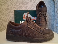 MEPHISTO RAINBOW HERITAGE SHOES sz10.5/45 DARK BROWN I-PATH/CATS/SKATE/CASUAL