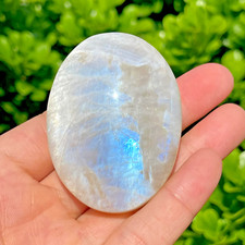 Natural Moonstone Palm Stone