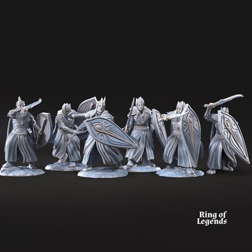 Galanthir elves with swords - galanthir,