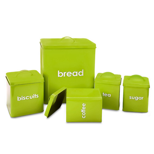 5pc metal kitchen bread - kitchen,
