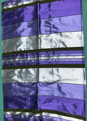 Large moroccan silk throw - moroccan,