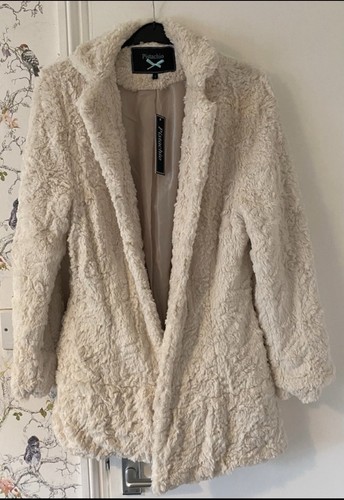 Cream teddy bear - bear, size