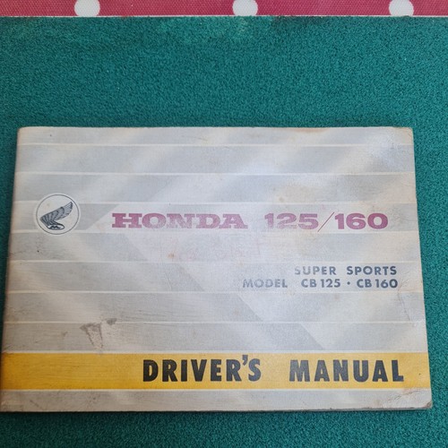 Vintage honda cb125 cb160 - honda,