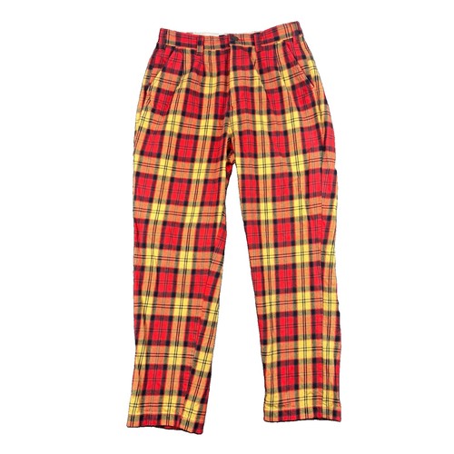 Dickies plaid golf trousers - golf,