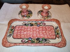 Vintage Maling Lustre Peony