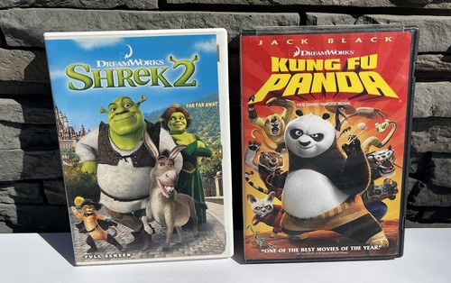 Shrek kung fu panda dvd - /,