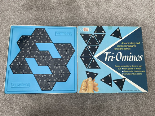 Tri ominos vintage game - game, from
