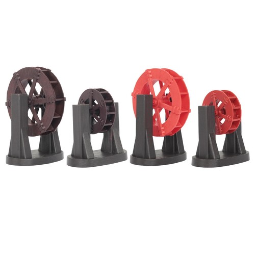 Simulated water wheel - simulated,