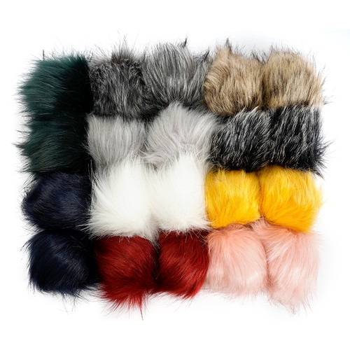 20pcs faux fur - faux, cm
