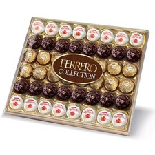 Ferrero Collection, 48 Count, Premium Gourmet Assorted Hazelnut Milk Chocolate,