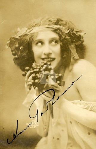 Anna pavlova signed - pavlova, vintage