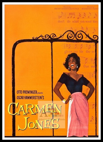 Carmen jones movie poster - jones,