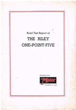 RILEY ONE-POINT-FIVE SALOON