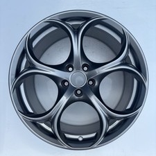 ALFA ROMEO GIULIA QUADRIFOGLIO 19” REAR ALLOY WHEEL ANTHRACITE CHROME 156119164
