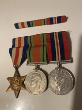 British World War Medals Original Collectible