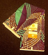 6yards African print real wax fabric Ankara good quality