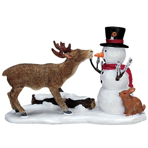 Lemax figurine snack time - -,