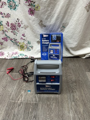 Battery charger and 12v - battery,