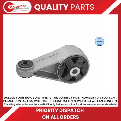 Meyle rear engine mount for - rear,