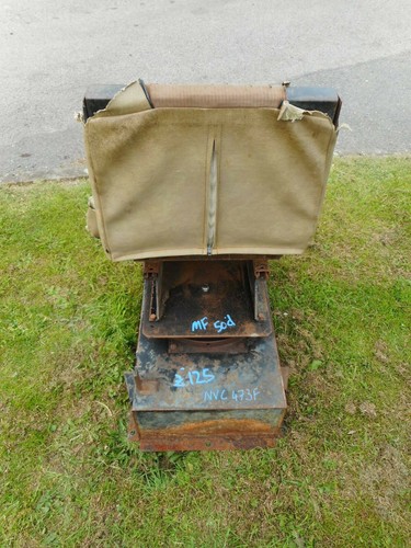 Massey ferguson mf50b - massey, seat