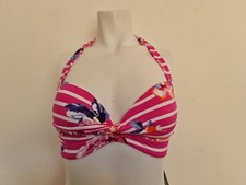 Joules Bikini Top Only Pink