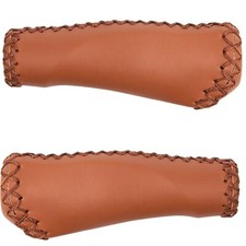 Brown Grips - Leather effect