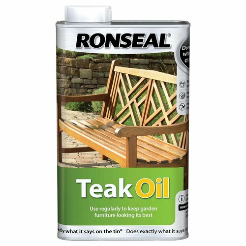Ronseal teak oil water - ronseal,