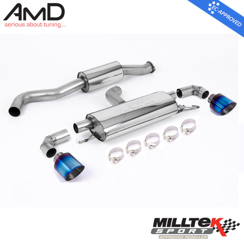 Milltek yaris exhaust - milltek,
