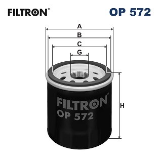 572 filtron oil filter - oil, for