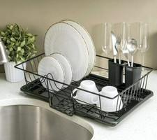 Dish Drainer Rack Kitchen Sink