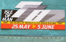 1987 Isle of Man TT chrome