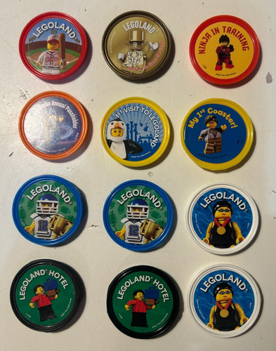 Legoland pop badges - pop, 12