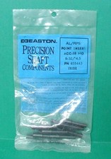 Easton Precision ACC-18 AL/RPS Half Out Point Inserts - New Dozen Pack